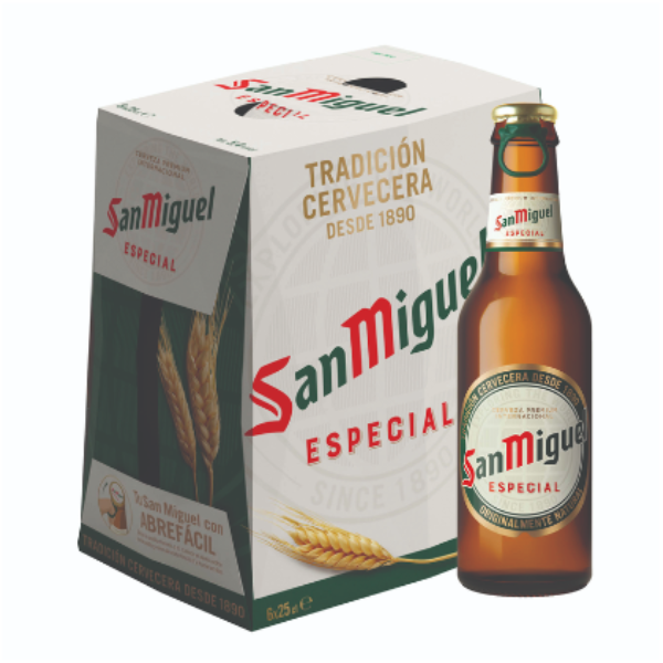 שישיית בירה סאן מיגל 250 מ"ל