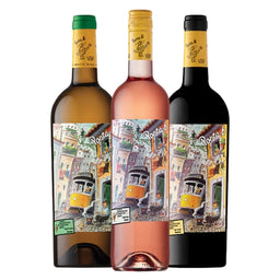 חבילת יינות פורטה – אדום, רוזה ולבן | שלישייה פורטוגלית מרעננת