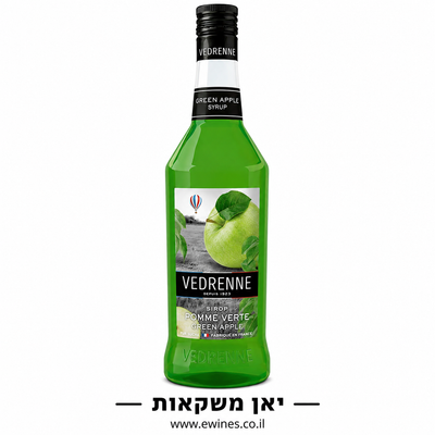 סירופ וודרן תפוח עץ ירוק 1 ליטר