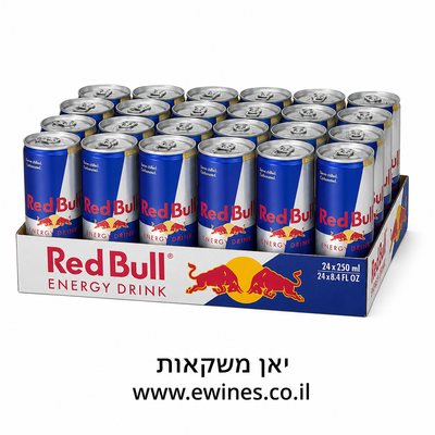 ארגז רד בול אורגינל 250 מ"ל 24 יחידות