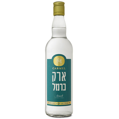 בקבוק ארק כרמל 700מ''ל כרמל אלכוהול איכותי לחתונה ואירועים עם טעם אניס ולייבל כחול-טורקיז