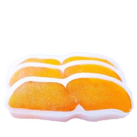 סוכריות ג'לי בצורת פרוסות תפוז בצבע כתום ומצופות בסוכר מתוך ביצי דגים עם אניס - אדם חוט 200 גרם נישנושים