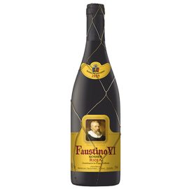 בקבוק יין פאוסטינו ריוחה כשר 750 מ''ל - יין אדום איכותי עם תווית אלגנטית