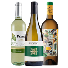 שלושה בקבוקי יין נועם אלימלך - רקאנטי ופרימו יינות ישראלים ותוצרת חוץ בחנות Shopping IL