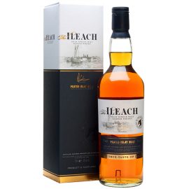 אילאך 700 מ''ל - בקבוק וויסקי סינגל מאלט 'The Ileach Peated Islay Malt' מסקוטלנד באמבר בהיר