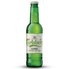 בקבוק Carlsberg LUMA לאגר ענברית מיוחדת קרלסברג 330מ''ל