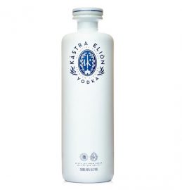 בקבוק וודקה קסטרה אליון קסטרה אליון 750 מ''ל תווית כחולה ולבנה מודרני - Shopping IL