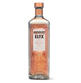 בקבוק וודקה אבסולוט אליקס 1 ליטר יוקרתי ומיוצר מחומרי גלם מעולים עם תהליך זיקוק ייחודי במיכלי נחושת